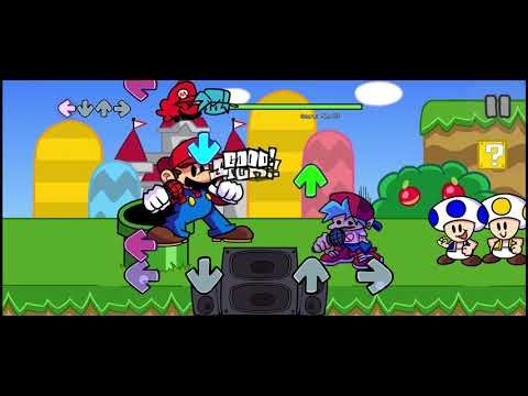 Fnf Mario mod | full playthrough