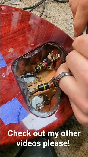 Les Paul R8 Wiring #gibson #guitar #guitartech #guitarrepair #lespaul #guitarwiring