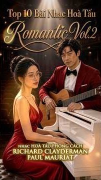 RICHARD CLAYDERMAN STYLE | 10 BÀI NHẠC HOÀ TẤU ROMANTIC VOL.2 #shorts