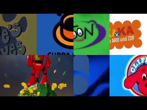 Barney, Blue's Clues, Clifford, C's C, F&CC, JoJo's Circus, M&TFB, Miss Spider Credits Remix