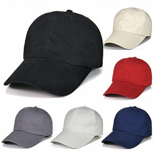 [Hot Item] Men's Soft Top Plain Casual Simple Cotton Baseball Cap