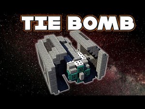 Minecraft Tutorial: Star Wars: How to Make a TIE Bomb