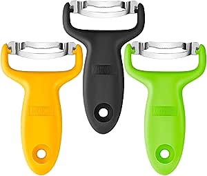 Original corn peeler, Corn planer, corn cob peeling tool, stainless steel blades 3 sets, black/yellow/green…