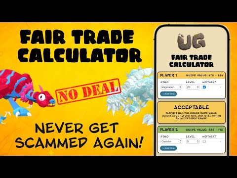 UG VR - FAIR TRADE CALCULATOR - Stop getting scammed in trades!