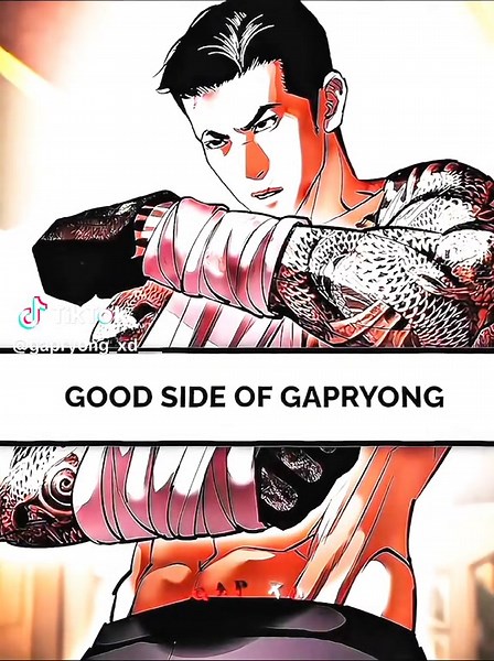 Two sides of gapryong Kim #webtoon #lookism #manhwareccomendation #lookismedit #gapryongkim