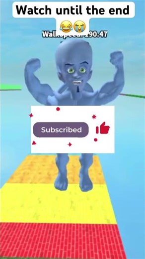 Help Megamind finish the race 🏁 #roblox #edit #funny #gaming