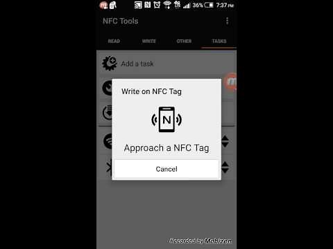 NFC Tags Programming using NFC Tasks Android Appication Part 2