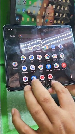 Google’s first folding phone ! Pixel Pro Fold with us.