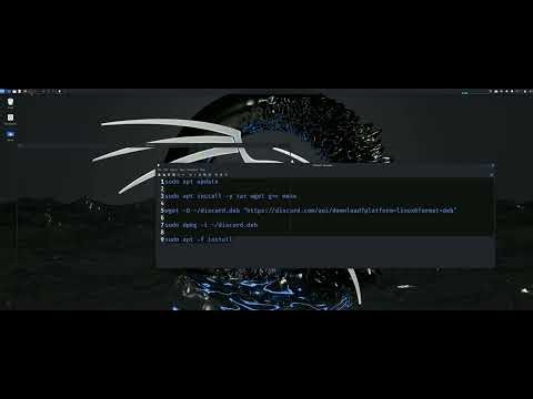 تحميل الديسكورد على الكالي لينكس | Install Discord on Kali Linux