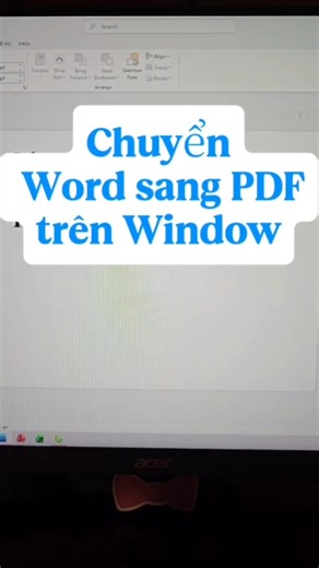 Chuyển Word sang PDF trên Windows. Tik Tok: Hiền Tếch Nô