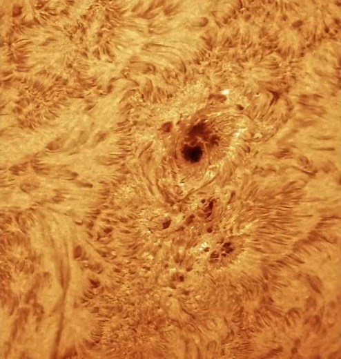 Nov 11 AR4274 flare video!