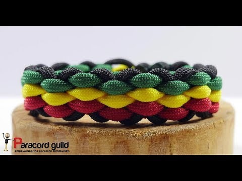 Woven paracord bracelet