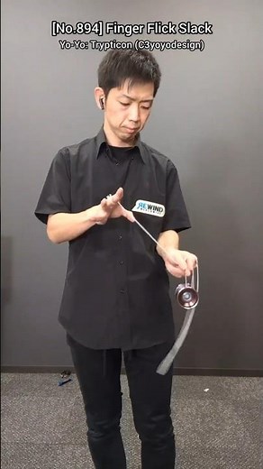 [No.894]🪀Today's Yo-Yo Trick & Tutorial: Finger Flick Slack #yoyo #yoyotricks #tutorial