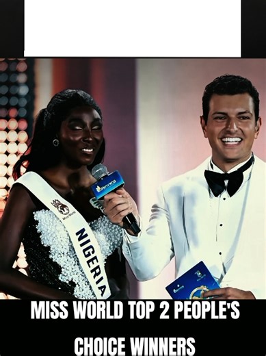 Miss World 2026 People's Choice: Eritrea and Nigeria Top 2
