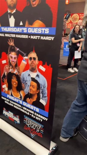 13K views · 51 reactions | It’s Day 2 here at New York Comic Con! Come meet Harley Cameron (11-3) and RJ City (11-2) today and get exclusive con merch too! | Pro Wrestling Tees | Facebook