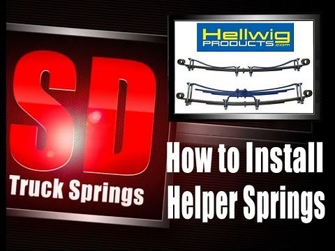 Hellwig Helper Springs Installation: How To Install Add A Leaf Helper Springs Tutorials + Reviews
