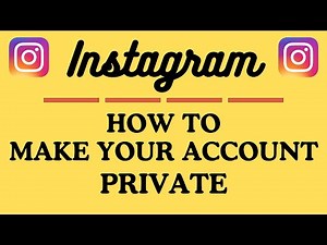 How to Make Your Account Private on Instagram | Easy Step-by-Step PC Tutorial