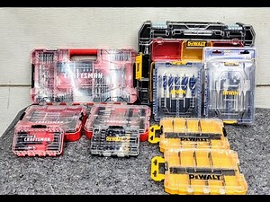 New DeWalt TStak, Craftsman VersaStack, Irwin Organizer, Finally in my Hands!!!