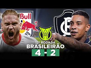 COM HAT-TRICK DE PITTA, BRAGANTINO VENCE O REMO PELO BRASILEIRÃO! BRAGANTINO 4 x 2 REMO
