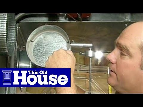 How to Install a Forced-Air Bypass Damper | This Old House