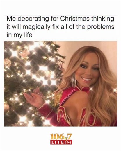 106.7 Lite FM on Instagram: "Listening to Christmas music on Lite FM will also fix all of your problems 🎄❤️"