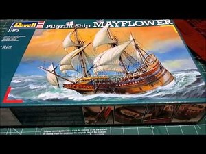 Revell 1/83 Mayflower Model Kit Thanksgiving Review