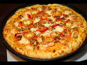 Homemade Pizza Recipe⭐️ | Start to Finish Pizza Recipe with Dough, Sauce and Toppings