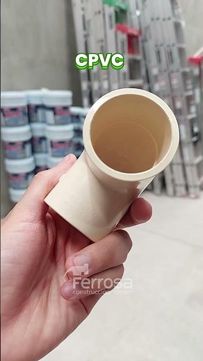 Diferencia entre PVC y CPVC 😲 #herramienta #consejos #tuberia #guadalajara #zapopan #hidraulico