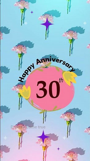 Happy 30th Wedding Anniversary Wishes | Best 30th Anniversary Wishes for Couple #shorts