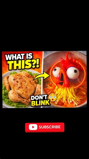 WHAT IS THIS?! 😳 CRAZY CHICKEN DON’T BLINK!