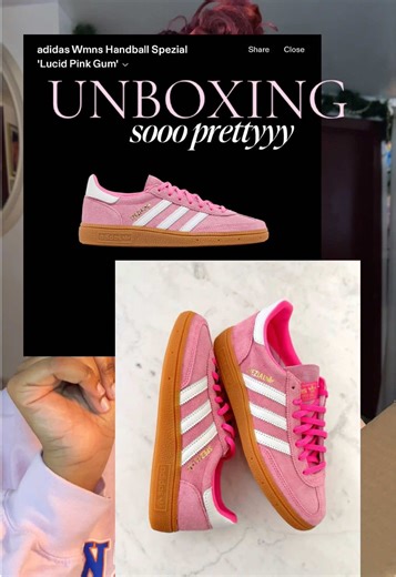 Unboxing My New Adidas Handball Spezial in Lucid Pink
