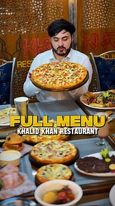 Full Menu Challenge | KKR restaurant | Shahzad khalil