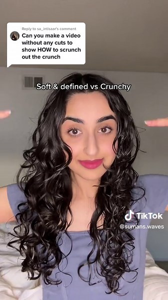 How To Scrunch Out The Crunch: Wavy Hair Tutorial