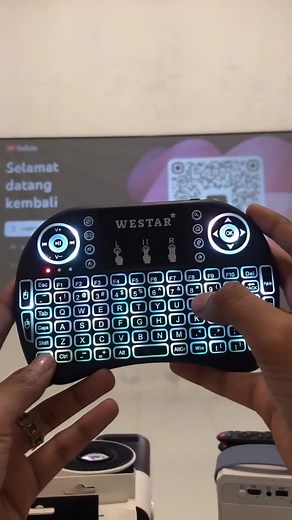 Mini Keyboard i8 Wireless Touchpad Mouse NEW 7 Color Backlit / Keyboard i8 / Keyboard Android TV BOX PT