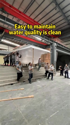 If you're looking to install a swimming pool in your yard but are worried about the hassle of maintenance, look here! This smart, temperature-controlled swimming pool comes with a built-in counter-current surfing system. No matter how long you swim, there's never an end. It also has a spa massage function. It's easy to maintain and ensures clean water quality. You can enjoy swimming and soaking in a hot tub comfortably, even in winter. #heatedpool #swimspa #smartpool #infinitypool #hottub #spapo