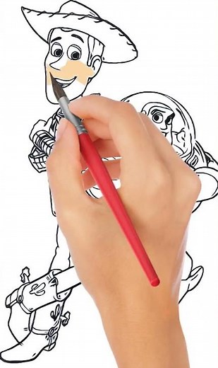 How to Draw Toy Story Characters | Easy and for beginners | Let's Draw Together | Quick & Easy