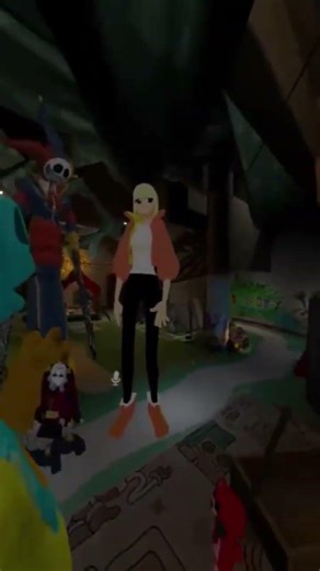 Doey is mad at Huggy in VRChat