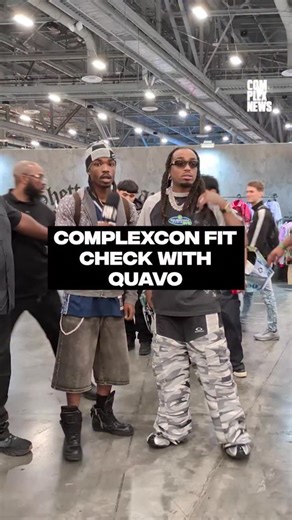 24K views · 8K reactions | Quavo pulled up and showed out ComplexCon in Vegas. We had to pull up on Huncho and get the fit details  | Complex Style | Facebook