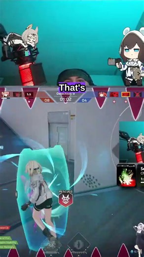 Wild 1v4 clutch with Shark Lady | #anime #strinova #animeshooter #fps #twitch