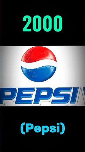The Evolution Of Pepsi's Logo🥃 Over The Years #pepsi #coke #evolution #shorts #viral