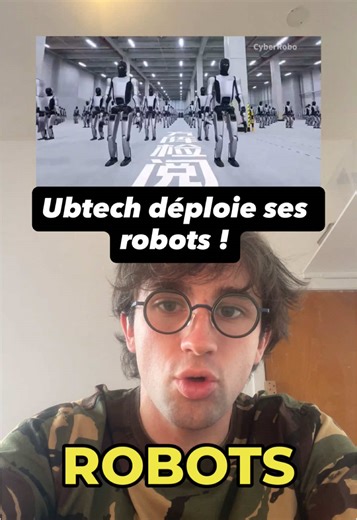 Humanoïdes d'UBTECH : Robots en Production Industrielle