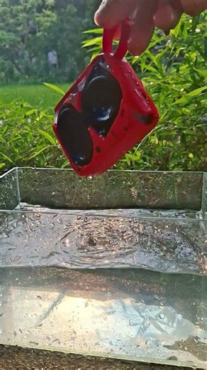 Is it REALLY Waterproof JBL GO 4 Submerged Music Test 🌊 #basstest #automobile #nghia #experiment