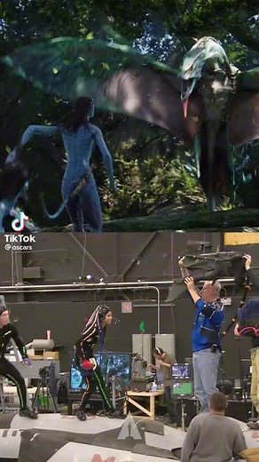 The talent ✨ such amazing acting. I could never do this ! #avatar #behindthescenes