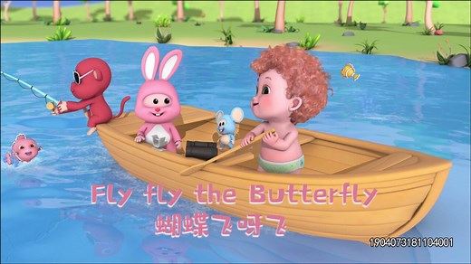 《Fly Fly the Butterfly 蝴蝶飞呀飞》宝宝经典儿歌