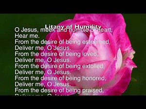 Let us pray The Litany of Humility