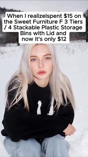 These stackable shelves with wheels are exactly what I needed to help organize my content room #falldealsforyou