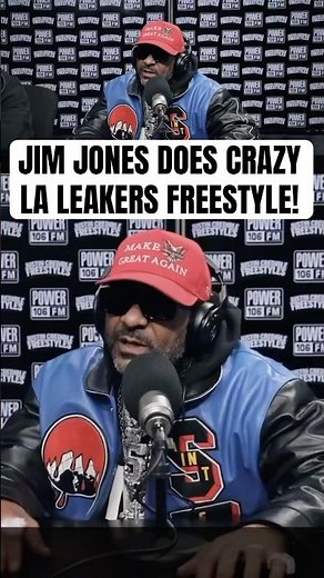 JIM JONES Goes CRAZY On LA LEAKERS! (REMIX)