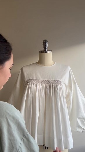 Creating a Smocked Blouse: Sewing Techniques & Embroidery Tips