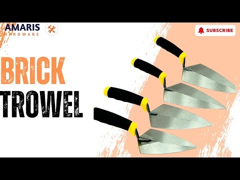 📌Brick Trowel Mastery – The Essential Tool for Perfect Masonry Work! 🧱🔧