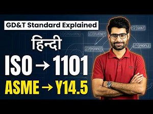 ISO vs ASME | GD&T Standard Explained | ISO 1101 & ASME Y14.5 By #manishswami #knowledgetvcnc